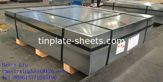 Plaques d'étain pour emballage Cannes boîtes chimiques JIS G3303 Standard T3 T4 DR8 STONE FINISH Plaques d'étain électrolytiques