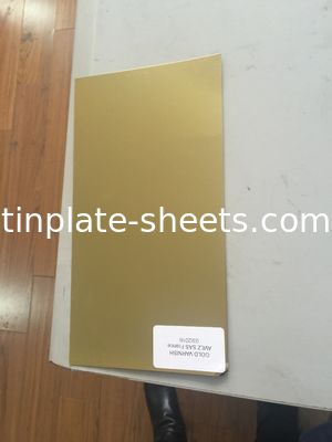 Applications polyvalentes feuilles d'étain pour les boîtes de conserve chimiques et alimentaires adaptées à diverses industries