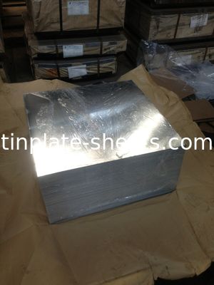 Plaques d'étain pour boîtes d'emballage JIS G3303 EN10202 Norme T3 T4 T5 DR8 STONE FINISH Plaques d'étain électrolytiques