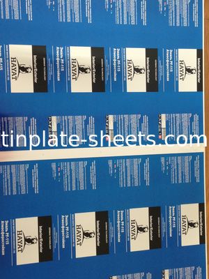 DR7 DR8 DR9 Plaque d'étain imprimée EN10202 Norme haute performance