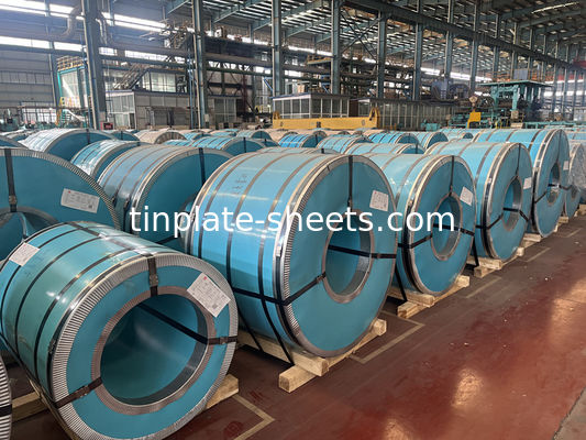 Emballages en conserve JIS G3303 Standard T3 T4 T5 DR8 2.8/2.8 Finition en pierre