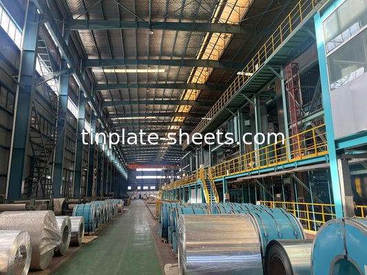 Plaques d'étain durables pour les boîtes de produits chimiques et alimentaires 0,15-0,49 mm épaisseur 600-986 mm largeur durable abordable polyvalent