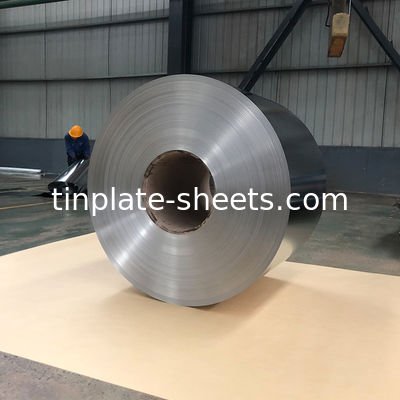 3-8 tonnes bobine en acier sans étain JIS G3303 Surface de pierre standard Finie T3 T5Temper