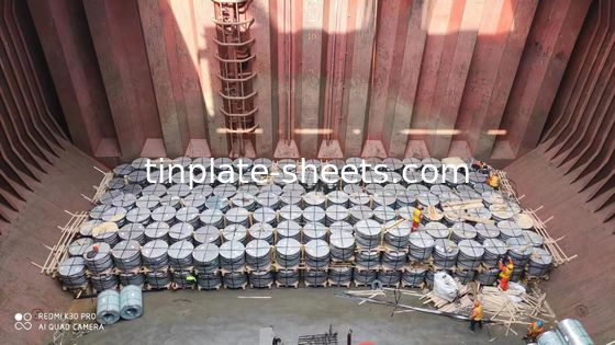 Les rouleaux de tôle d'étain de 4 à 8 MT par rouleau