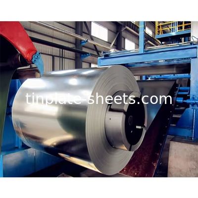 MR SPCC bobine en fer blanc de diamètre extérieur maximal 2000 mm Pour la fabrication de boîtes T3 T4 T5