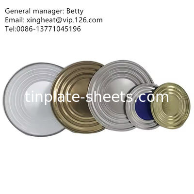 Plaques d'étain pour les boîtes de conserve chimiques et alimentaires 1.1/1.1 2.2/2.2 2.8/2.8 5.6/5.6 2.0/2.0 et 2.8/5.6 Options de revêtement d'étain