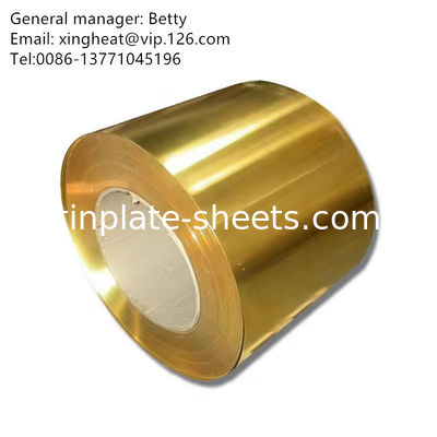 0.13-0.48 mm Épaisseur T3 T4 Plaque d'étain électro Excellente résistance à l'érosion