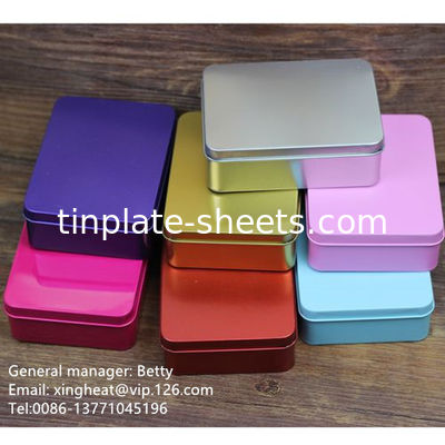 Mat Plaque d'étain pour l'emballage Matériau durable et polyvalent pour diverses applications