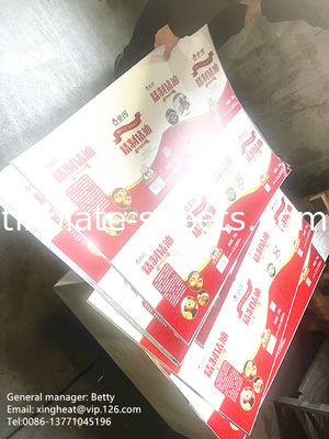 p fort Plaques d'étain lumineuses/pierre/argent/matte personnalisables pour les canettes et les emballages /strong /p