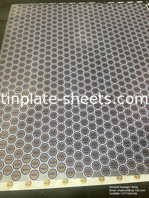 Plaque d'étain argentée avec finition de surface brillante 2.8/2.8 Couche d'étain disponible