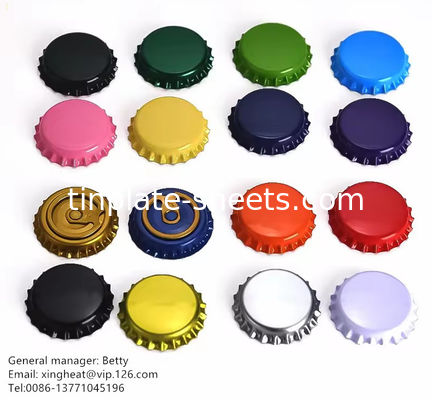 Mat Finition bande d'acier sans étain 60-140mg/m2 revêtement en chrome et 600mm-907mm de largeur
