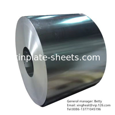 ETP acier revêtu d'étain d'étain 0,13 mm-0,49 mm Épaisseur 2,8/2,8 T3 T4 T5 DR8