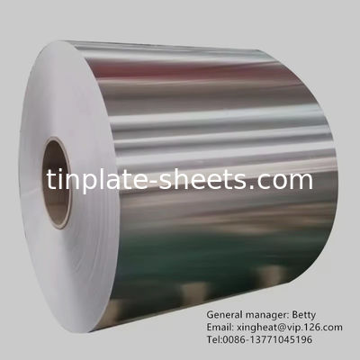 0.13-0.48 mm Épaisseur T3 T4 Plaque d'étain électro Excellente résistance à l'érosion