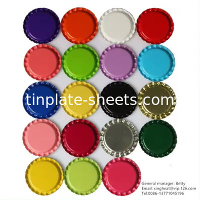 4 couleurs imprimées bobine en acier sans étain BA et CA Recuit à haute résistance T3 T4 T5
