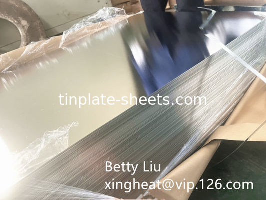 Des boîtes de peinture fabriquant des bobines en acier plaqué d'étain JIS G3303 Standard Recyclable T2.5