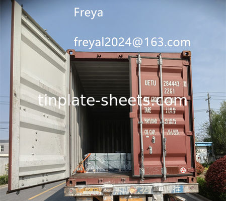 Coil en fer blanc pour les matériaux de fabrication de boîtes Conçu pour les boîtes alimentaires Boîtes de boissons Boîtes d'aérosol et plus