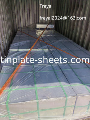 Enveloppe en tôle d'étain de bonne qualité Cannes JIS G3303 Norme DR8 T4 T3 T2.5 2.8/2.8 Finition en pierre