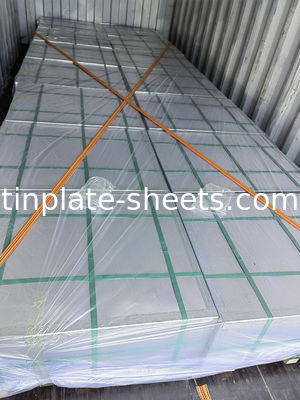Mat Tinplate en feuilles avec des options de température de DR8 DR7.5 et DR9 pour la personnalisation et la flexibilité