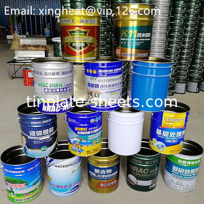 Applications polyvalentes de la bobine en fer blanc Cannes alimentaires Cannes de boissons Cannes aérosols Cannes cosmétiques Cannes de peinture Contenants chimiques