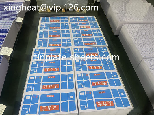 T4 T5 Électrolithique en acier recouvert de chrome Recyclable T3 T4 T5