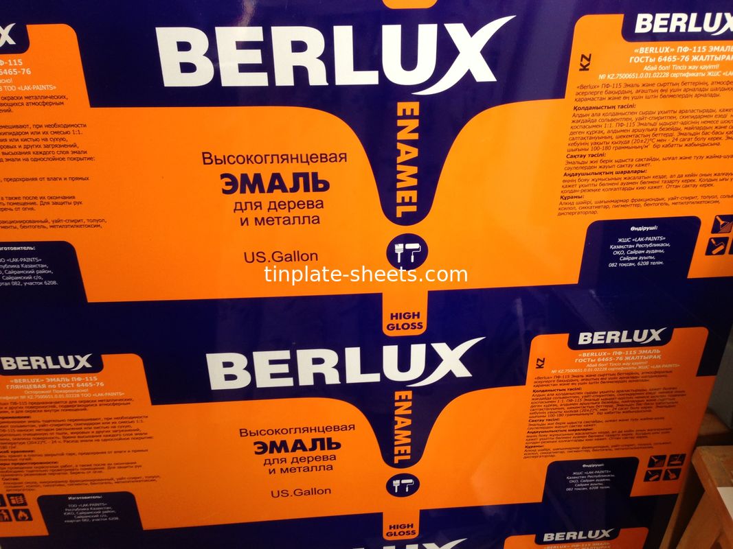 Plaques d'étain résistantes à la corrosion pour les boîtes et les canettes durables aux performances et à la soudabilité supérieures