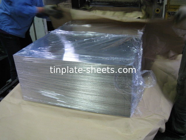 Plaques d'étain pour emballage, conserves, conserves chimiques JIS G3303 Norme T3 DR8 STONE FINISH Plaques d'étain électrolytiques