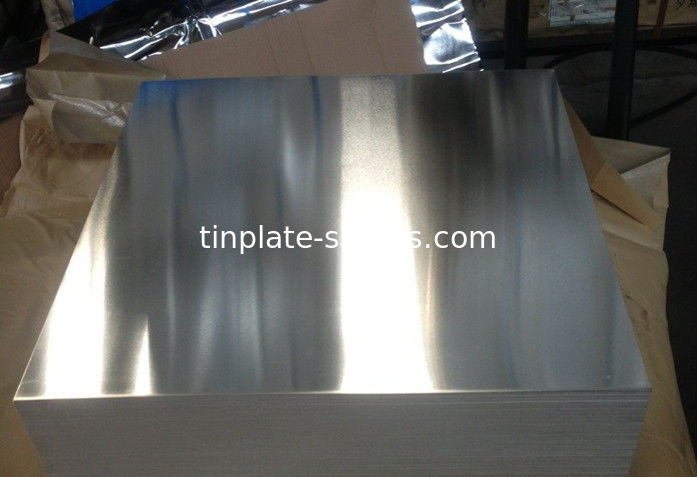 Électrolithique de la tôle 2.8/2.8 JIS G330 pour les bouchons de couronne 1.1/1.1 Fabricant de la tôle T2.5 T3 T4 T5 DR8 DR9