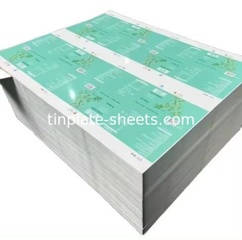 2.8/5.6 Tables d'étain imprimées pour la fabrication de piles et de papeterie
