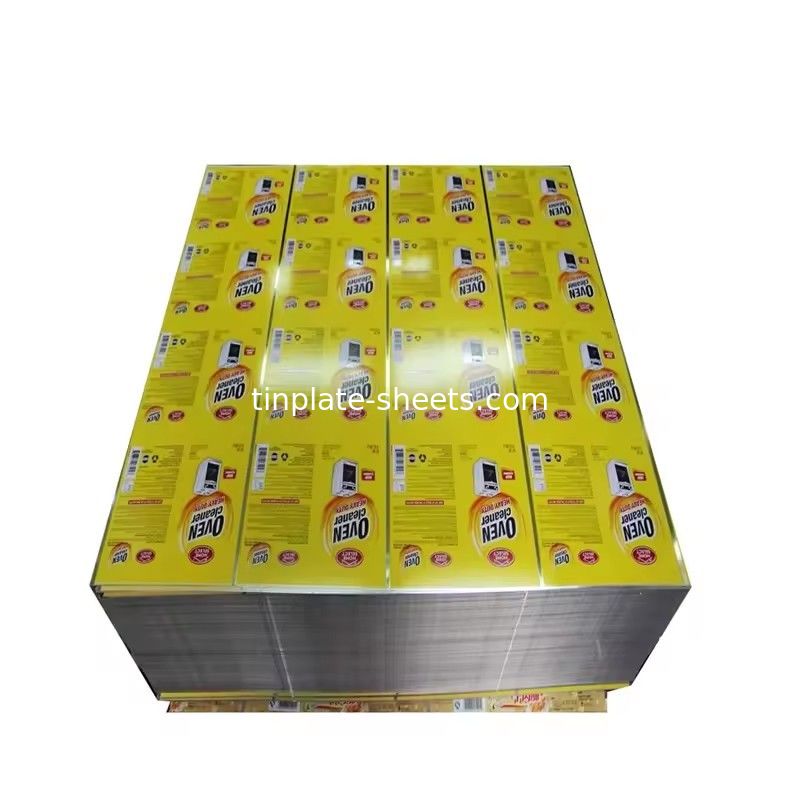 6 Impression couleur Plaque d'étain pour faire des biscuits conserves de gâteaux Prévention de la rouille T3 T4 T5 DR8