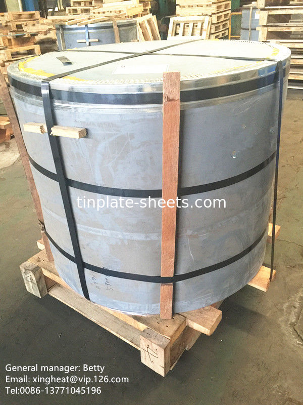 Électrolithique de la tôle 2.0/2.0 JIS G330 pour les bouchons de couronne 1.1/1.1 Fabricant de la tôle T2.5 T3 T4 T5 DR8 DR9