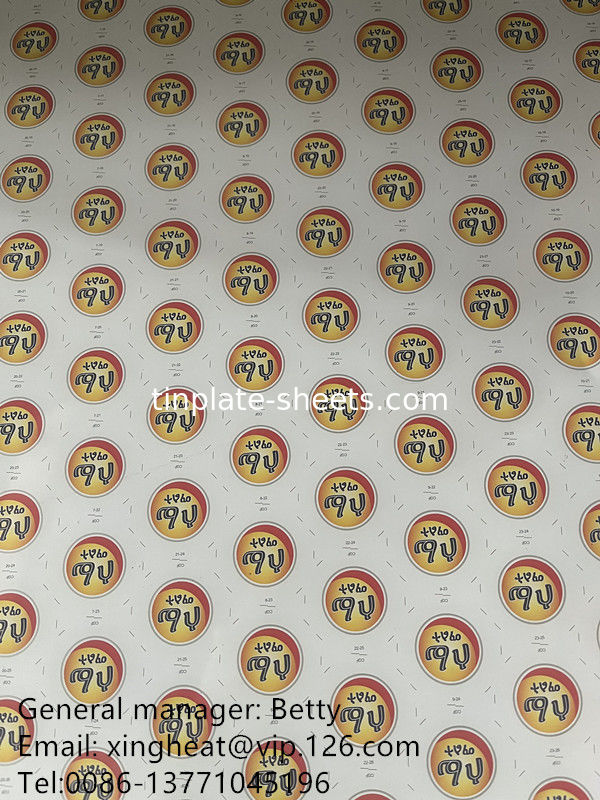 Électrolithique de la tôle 2.8/2.8 JIS G330 Pour les capsules de couronne 2.0/2.0 L'usine de tôle Fabricant T2.5 T3 T4 T5 DR8 DR9