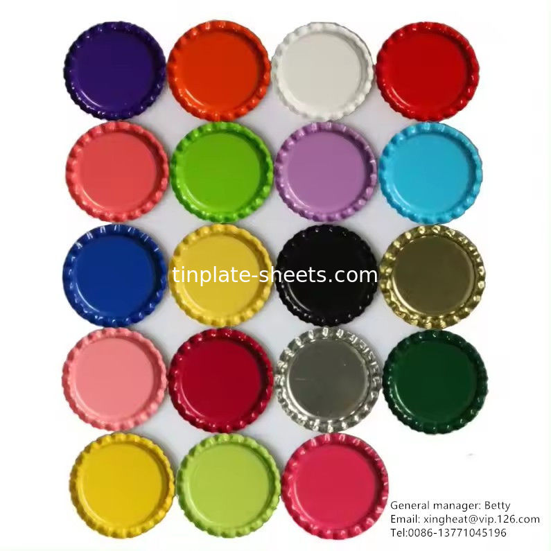 4 couleurs imprimées bobine en acier sans étain BA et CA Recuit à haute résistance T3 T4 T5