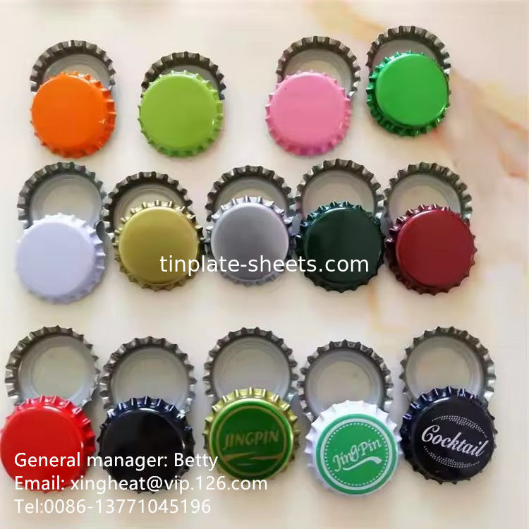 4 couleurs imprimées bobine en acier sans étain BA et CA Recuit à haute résistance T3 T4 T5