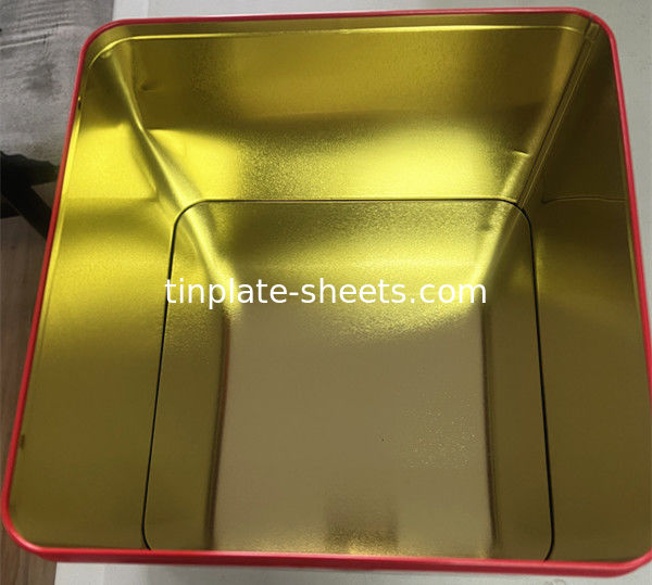 Laque d'étain avec de l'or blanc Laqueur transparent pour conserve alimentaire ou chimique à l'intérieur T3