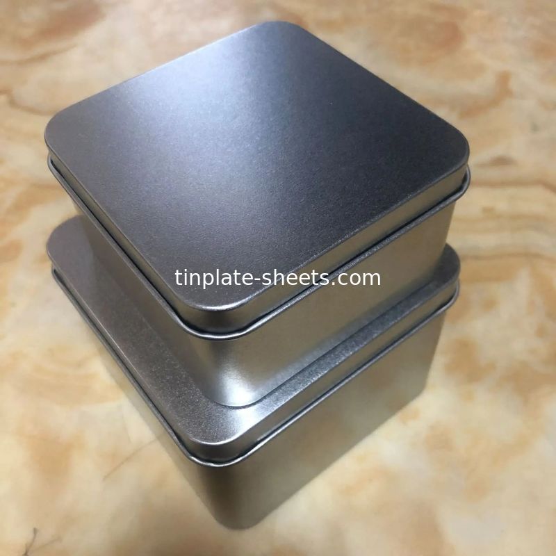 Plaque d'acier d'étain imprimée de haute résistance T3 T4 Largeur 512 mm-960 mm Pour les canettes chimiques Canettes alimentaires