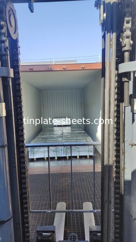 1.5-1.85MT Feuilles d'étain imprimées selon la norme JIS G3303 EN10202 ou ASTM624