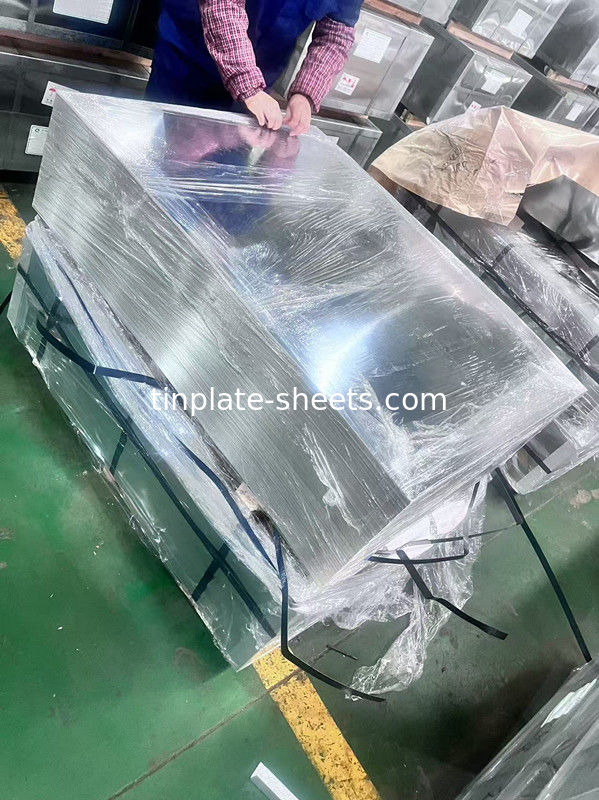 Plaques d'étain polyvalentes pour la fabrication de boîtes, résistance à la corrosion élevée et excellente formabilité
