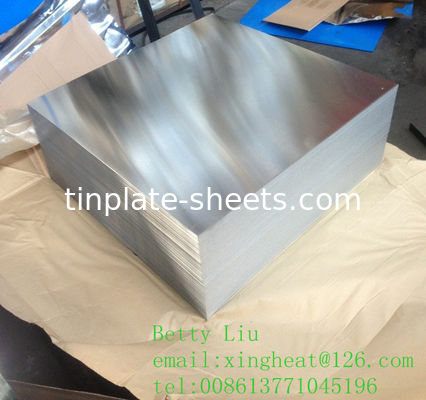 feuilles d'étain de bonne qualité 2.0/2.0 2.8/2.8 pour l'emballage Cannes JIS G3303 Norme DR8 T4 T3 T2.5 2.8/2.8 finition en pierre