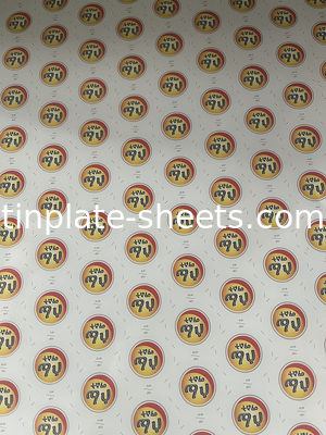 Plaques d'étain électrolytique pour les boîtes de conserve chimiques et alimentaires 0,15-0,49 mm Épaisseur 600-986 mm Largeur T2-T5 Température BA Recuit