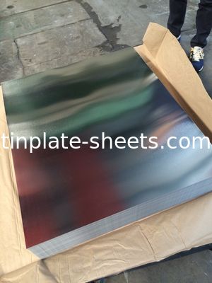 feuilles d'étain de bonne qualité 2.0/2.0 pour l'emballage Cannes JIS G3303 Norme DR8 T4 T3 T2.5 2.8/2.8 finition en pierre