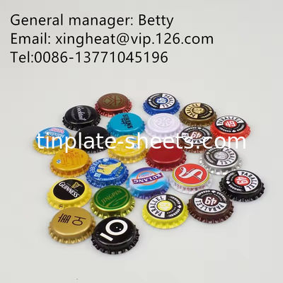 Plaque d'acier sans étain de surface de pierre pour fond de boîtes rondes et revêtue de chrome électrolytique durable